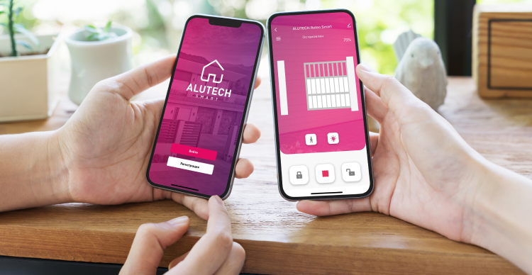 Умный привод для откатных ворот ALUTECH Roteo RTO-1000MKIT-Sm + модуль Wi-fi