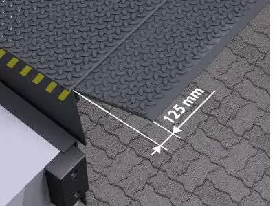 Аппарель со скосами (2х125 мм) Аппарель со скосами (2х125 мм)